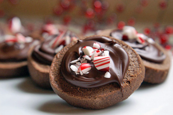 chocolate peppermint wafers.