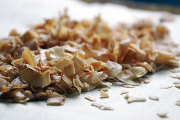 toasted coconut, almond + millet bark.