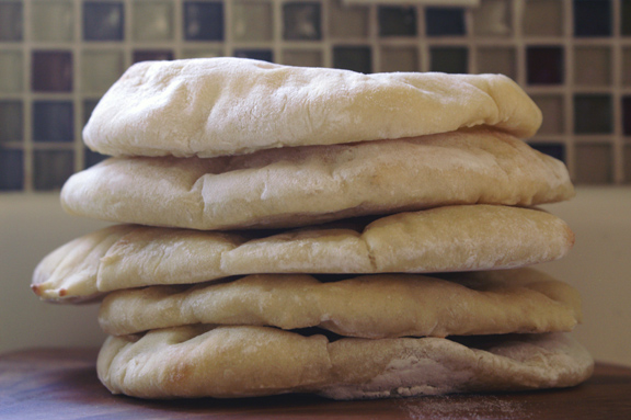 house made pita bread. 