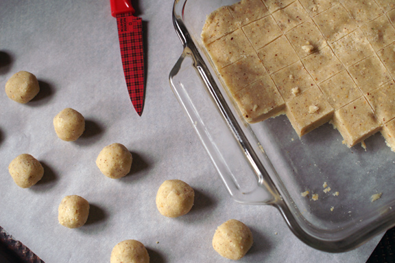 fig. 3: how to slice your dough into pre-ball squares.