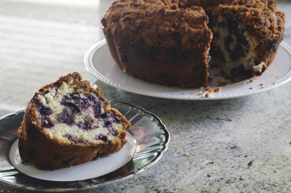 baked occasionally: Nonnie's blueberry buckle. | a periodic table