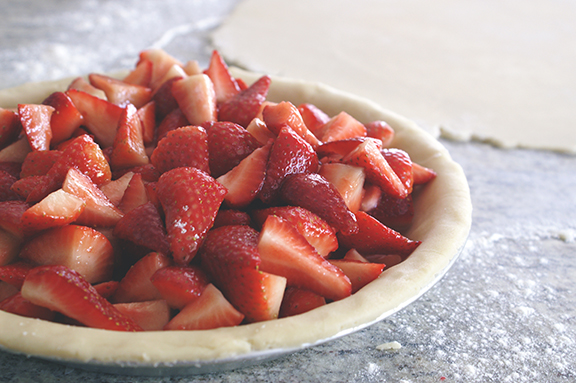 summer strawberry pie. | a periodic table