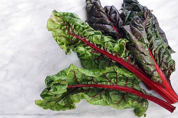 just looking at chard leaves makes me feel healthier. 